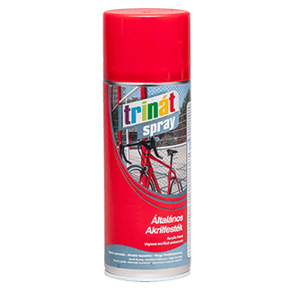 TRINÁT spray általános akrilfesték fehér alumínium 400 ML